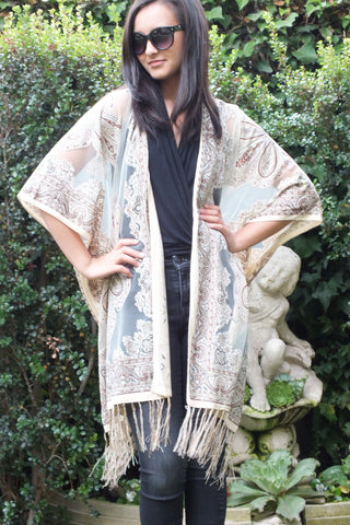Moddy vintage-Burnout-Kimono-Duster